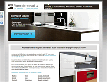 Tablet Screenshot of plansdetravail.fr